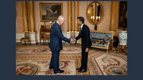 King charles iii and rishi sunak