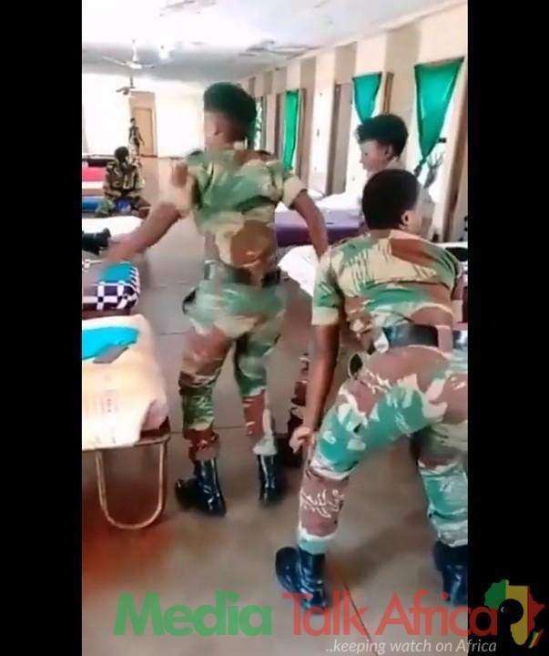 soldiers dance