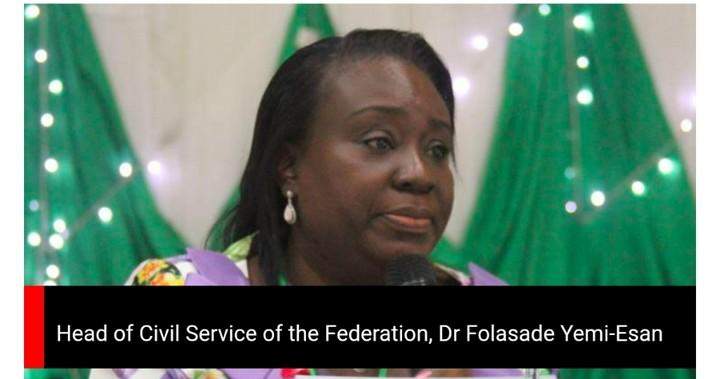 head of civil service