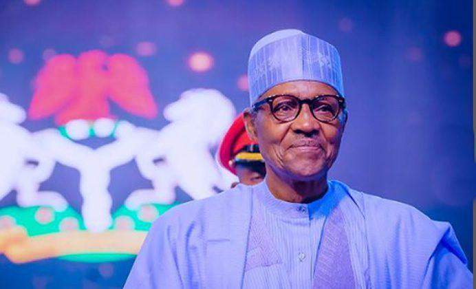 11605 Buhari at national award