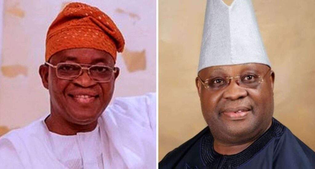 13181 adeleke reactions trail osun govs tribunal sack declaration of oyetola as winner
