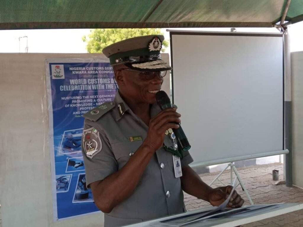 13298 kwara customs gets new comptroller kehinde ilesanmi