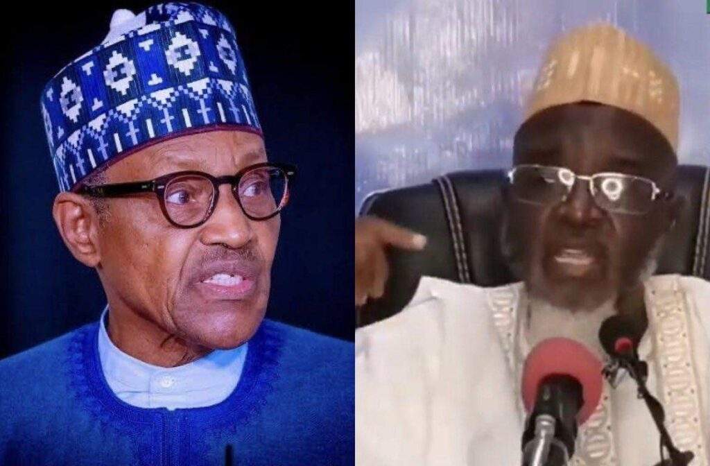 13420 sheikh bello yabo mocks buhari says katsina residents stoned the satan