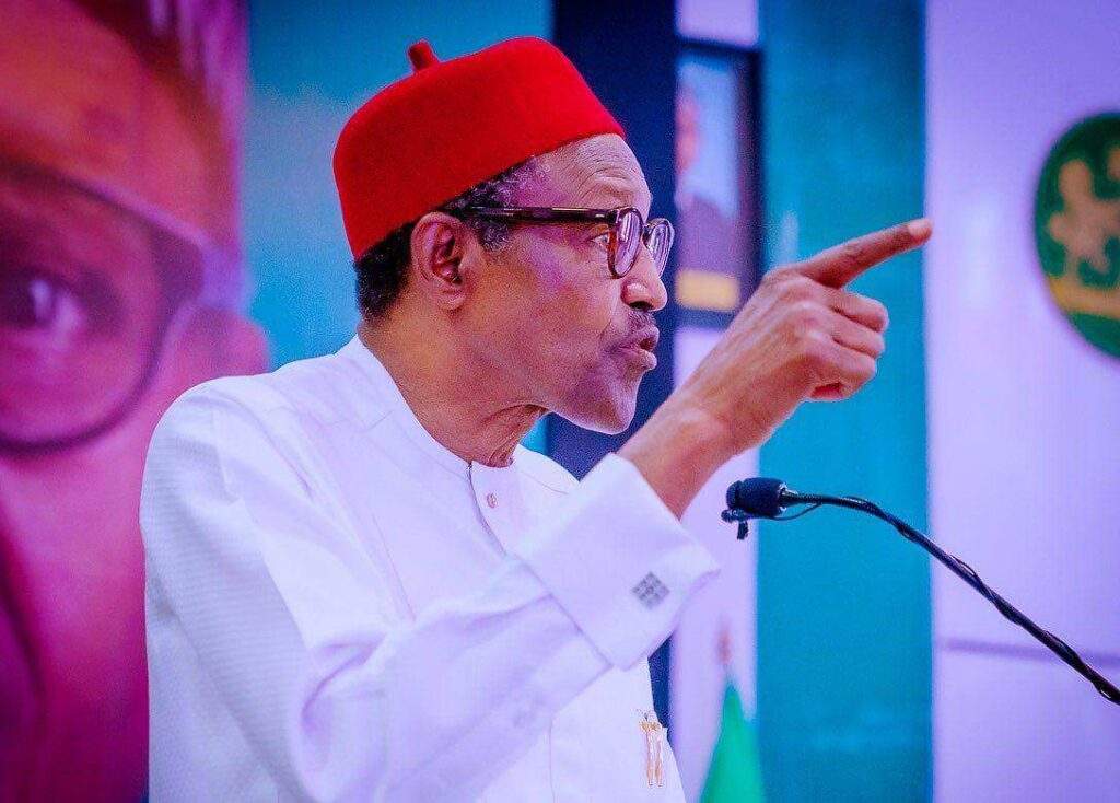 13935 2023 election buhari charges nigerians to elect choice candidates warns troublemakers