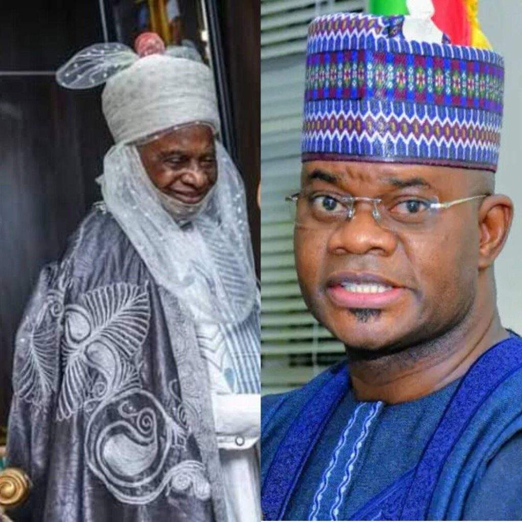 4551 alleged insubordination ohinoyi threatened to boycott president buharis visit kogi govt queries monarch