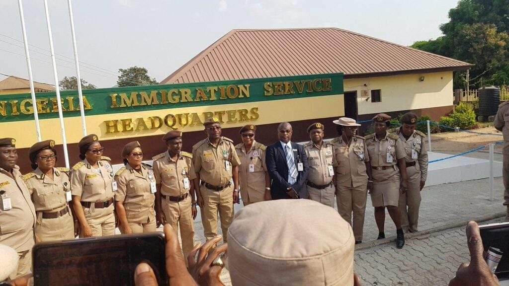 4862 nigerian immigration service dismisses four officers demotes 14 others