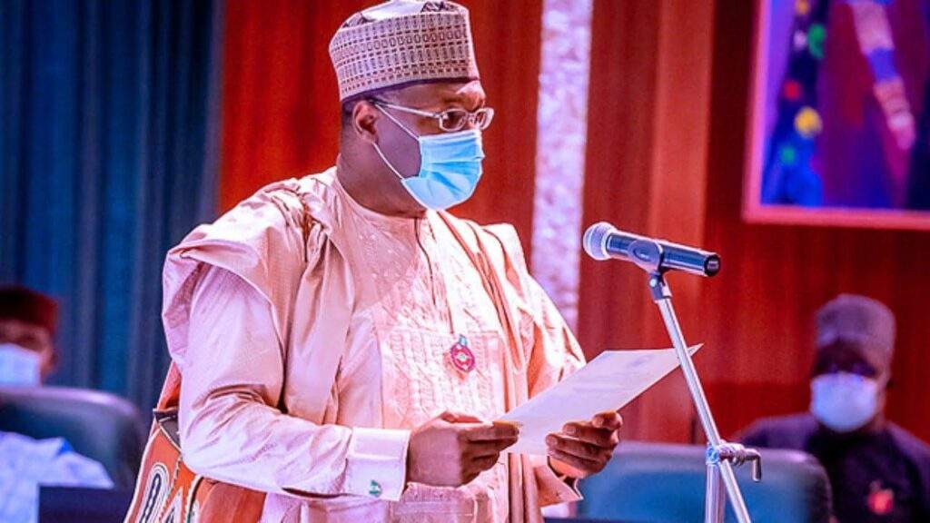 5352 2023 polls inec chairman meets leadership of apc pdp lp others in abuja