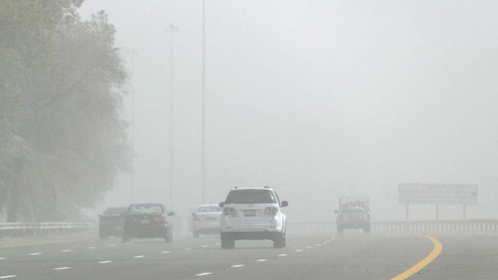7554 nimet envisages 3 day dust haze from monday