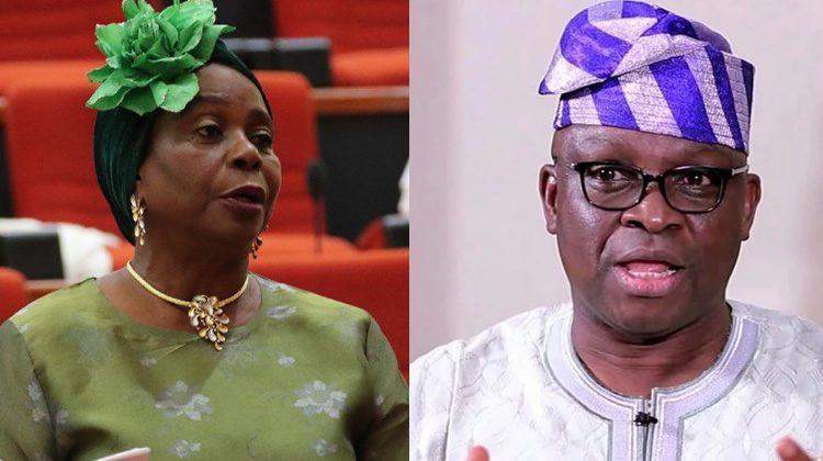 7576 fayose group campaigns for apc candidate dumps olujimi