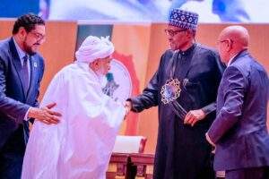 8535 buhari will remain an icon even out of office says shaykh bin bayyah