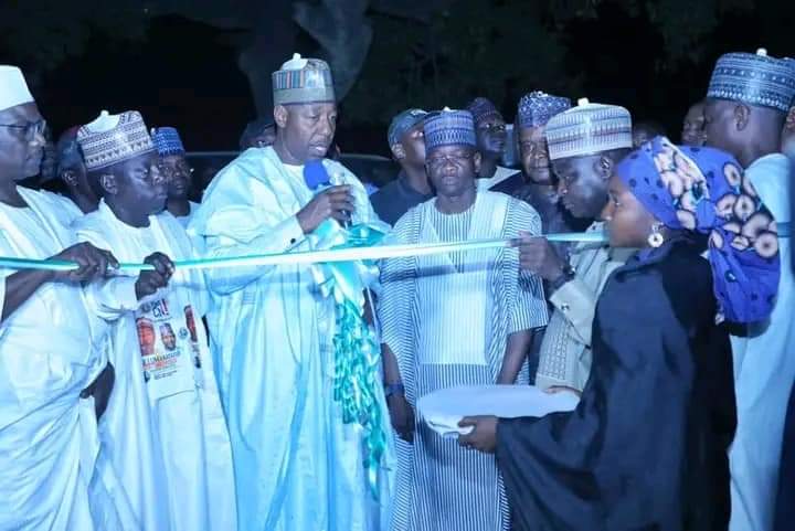 14501 zulum unveils 1 2 million litres chibok water scheme