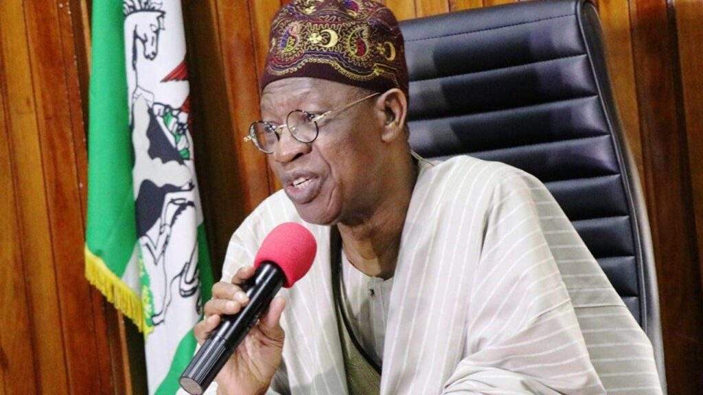 14965 buharis neutrality his way of ensuring credible polls lai mohammed