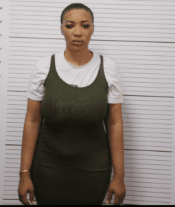 15657 actress paraded by efcc for spraying new naira notes