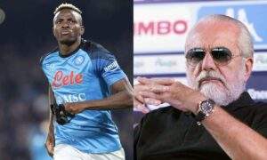 16817 osimhen not for sale napoli president de laurentiis