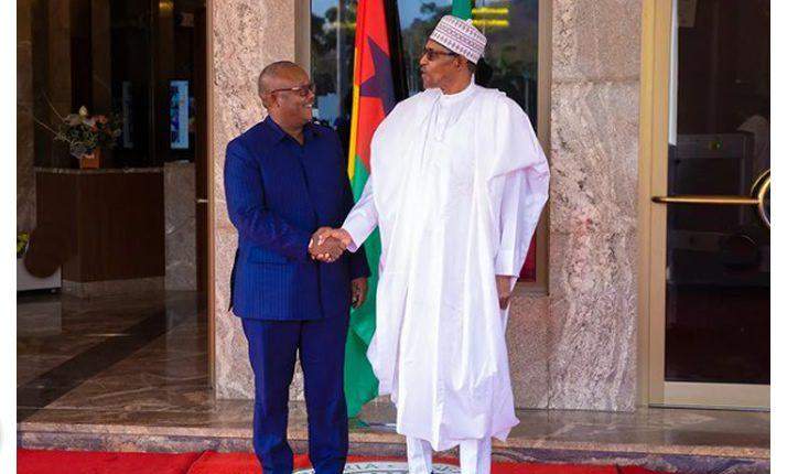 17689 Umaro Embalo and President Buhari