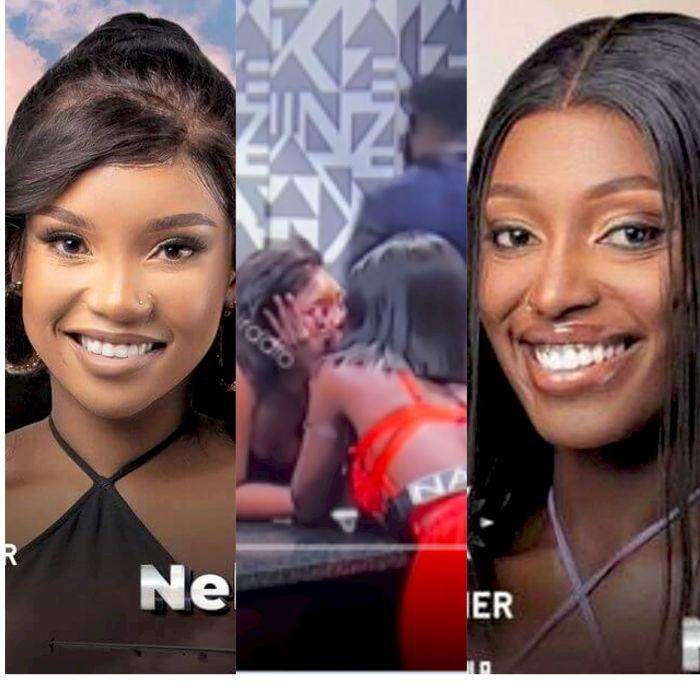 18194 bbtitans two female housemates nana nelisa caught kissing