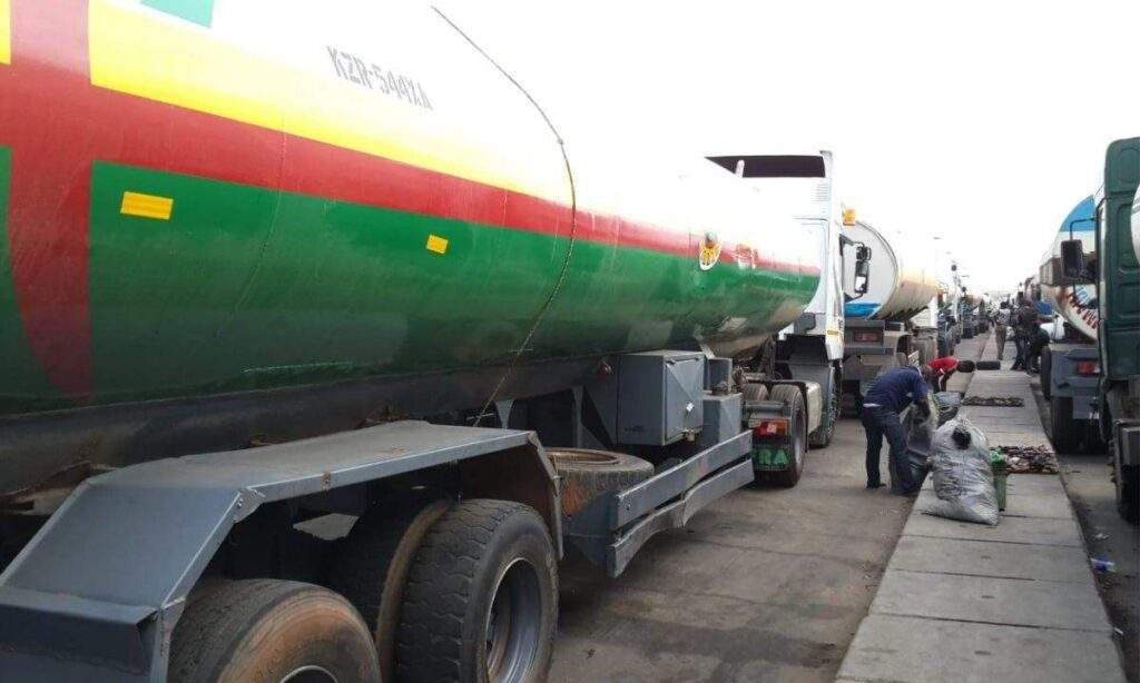 18376 fuel scarcity transporters suspend strike plan
