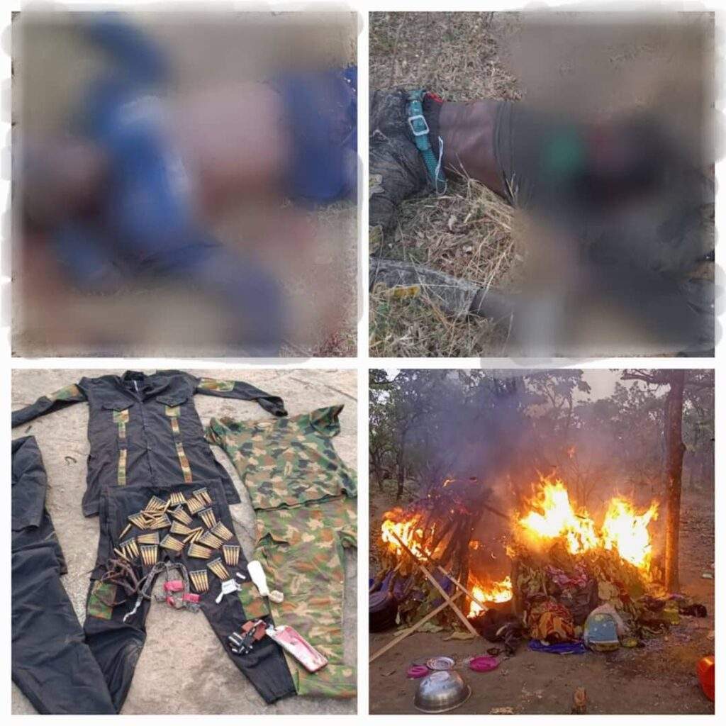 19811 nigerian troops kill 7 terrorists recover 5 motorcycles ammunition in kaduna lg