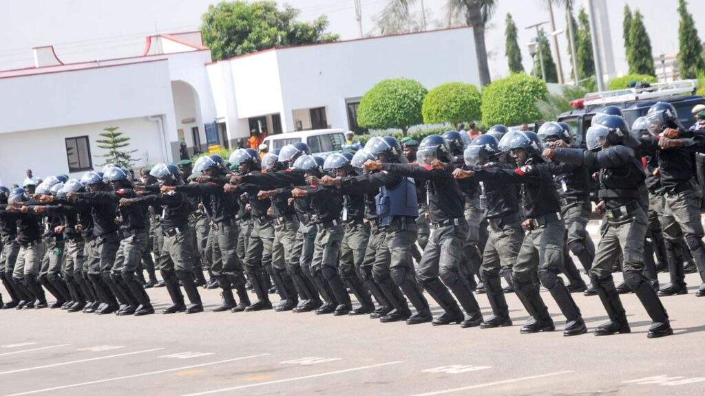 21026 2023 elections security agencies commence show of force in akwa ibom