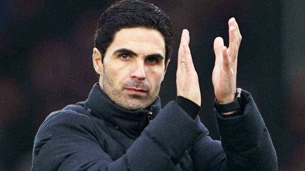 21981 epl im pleased with him he did really well arteta hails arsenal star after leicester win