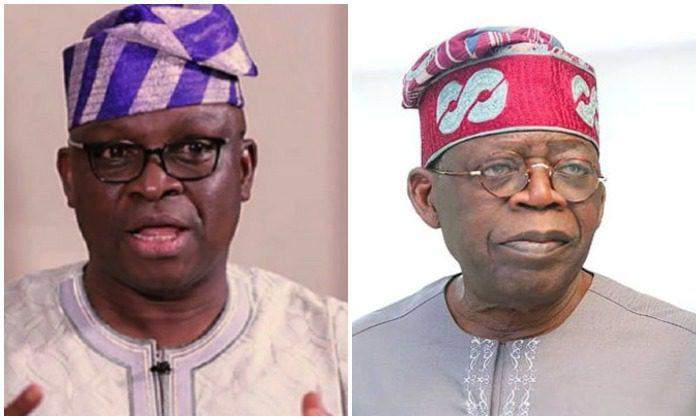 23192 fayose congratulates tinubu calls for ayus resignation