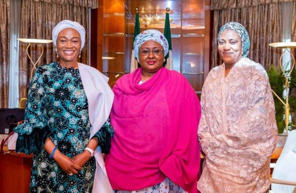 24091 pictorial oluremi tinubu nana shettima visit aisha buhari in abuja