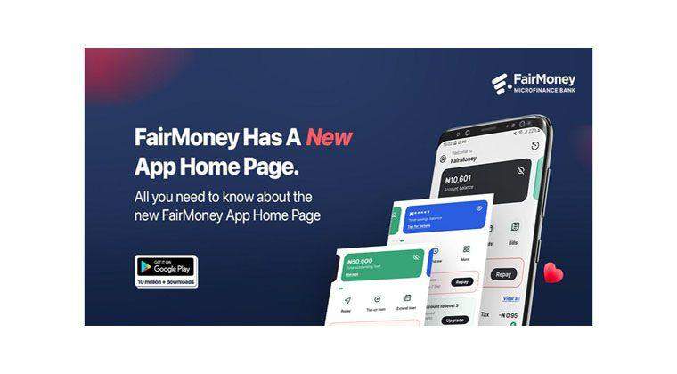 25215 fairmoney unveils revamped mobile banking app home page to enhance user experience and functionality