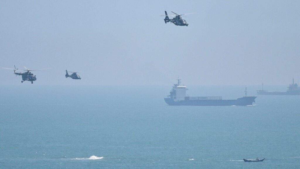 25316 taiwan warns of china militarys sudden entry close to island
