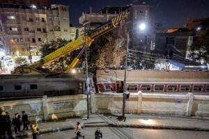 25936 ministry confirms two dead 16 injured in egypt train accident