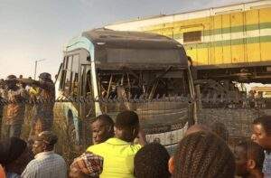 26646 breaking scores injured as train crushes lagos govt staff bus