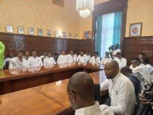 28287 afcon nigerian envoy honours flying eagles in egypt