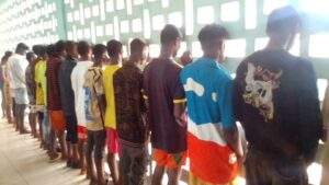 29835 enugu police parade 18 teenage cultists