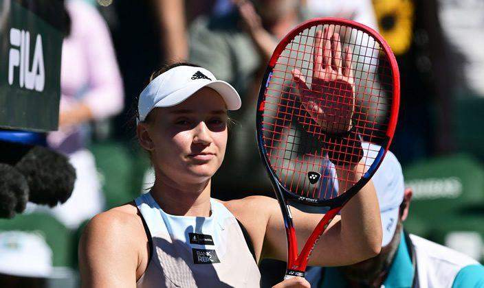 30490 wimbledon champion rybakina reaches indian wells semi finals