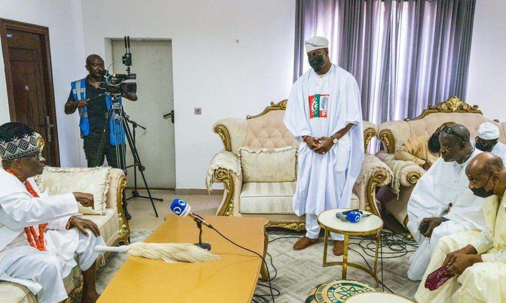 30638 guber election oba of lagos tells lps rhodes vivour who will win saturday poll