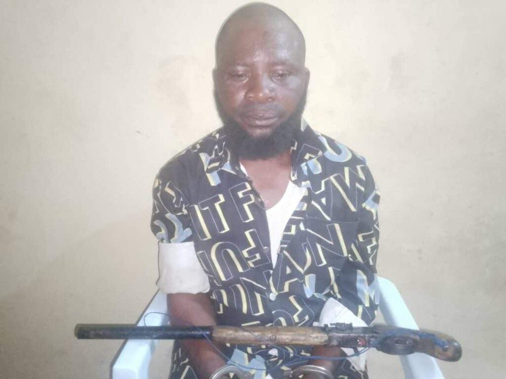 31100 35 year old man nabbed with gun in osun