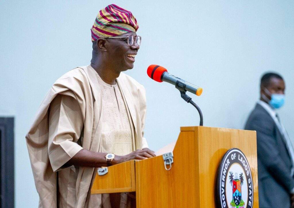 32278 lagos governorship election sanwo olu speaks after victory