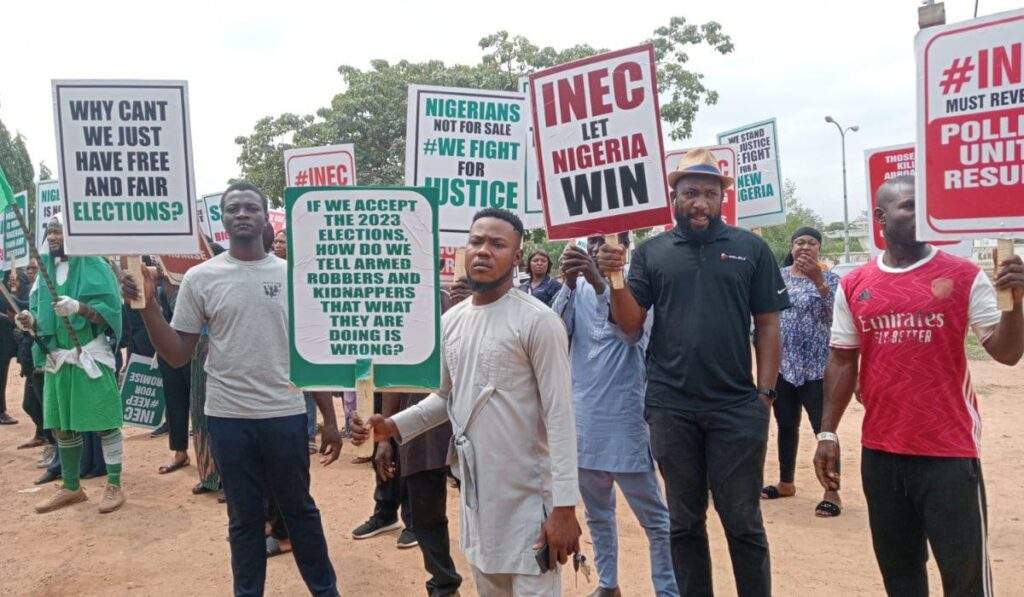32833 breaking peter obi protest breaks out in abuja