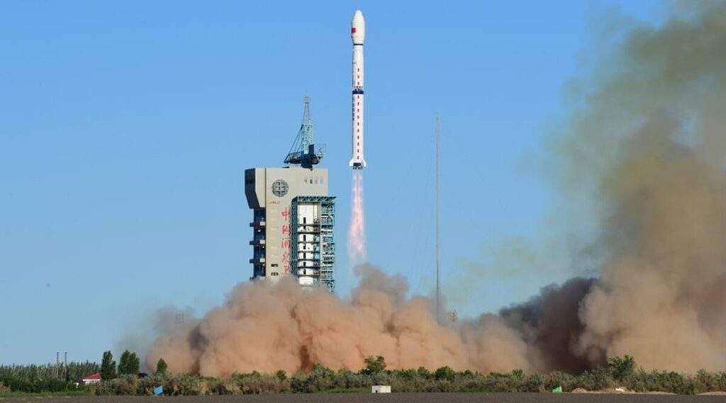 33414 china launches 4 meteorological satellites