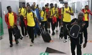 33547 2023 afconq guinea bissau arrive abuja for super eagles clash
