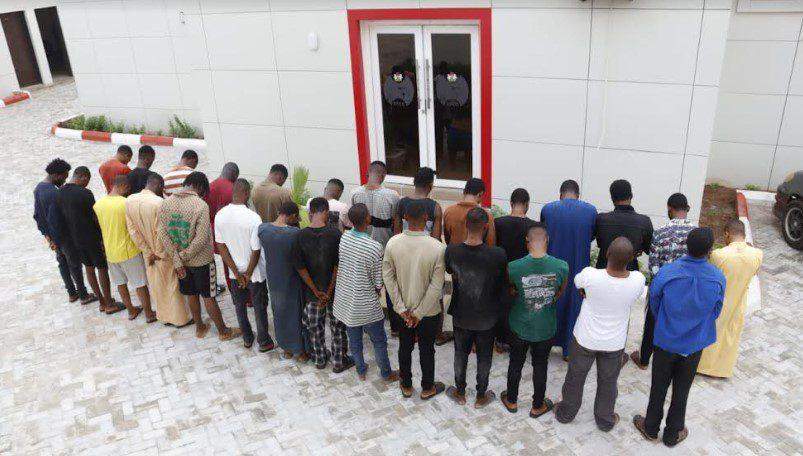 33911 internet fraud efcc nabs cleric 27 others in kwara