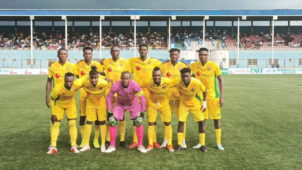 35526 npfl enyimba insurance draw in aba rivers united survive abia warriors scare