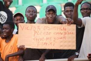35931 2023 afconq excited guinea bissau fans beg for osimhens jersey