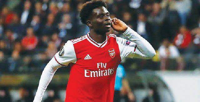 36497 saka to become arsenals highest paid player ninth in epl