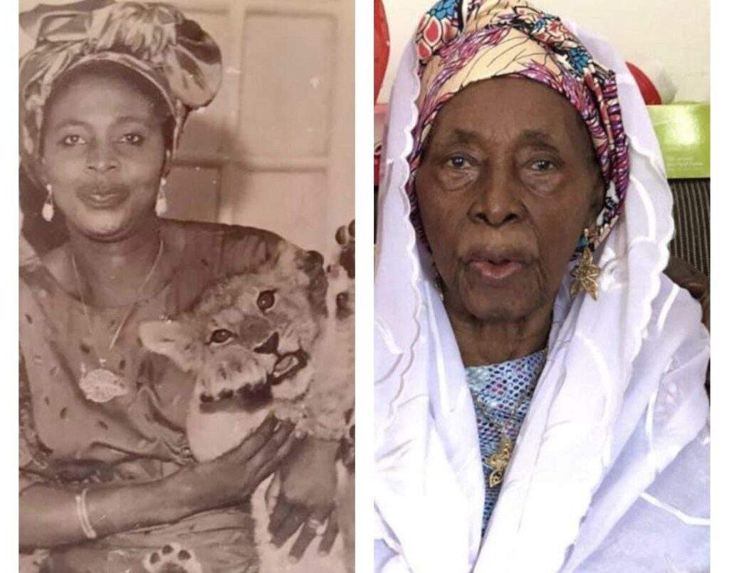 41366 buhari mourns ex kano first lady ladi bako