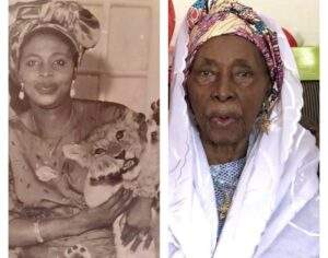 41366 buhari mourns ex kano first lady ladi bako