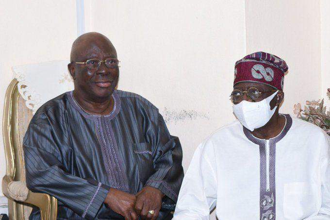 43718 adebanjo95 tinubu celebrates afenifere leader praises contribution to politics