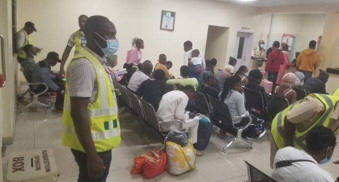 44240 fg repatriates 104 nigerians stranded in chad