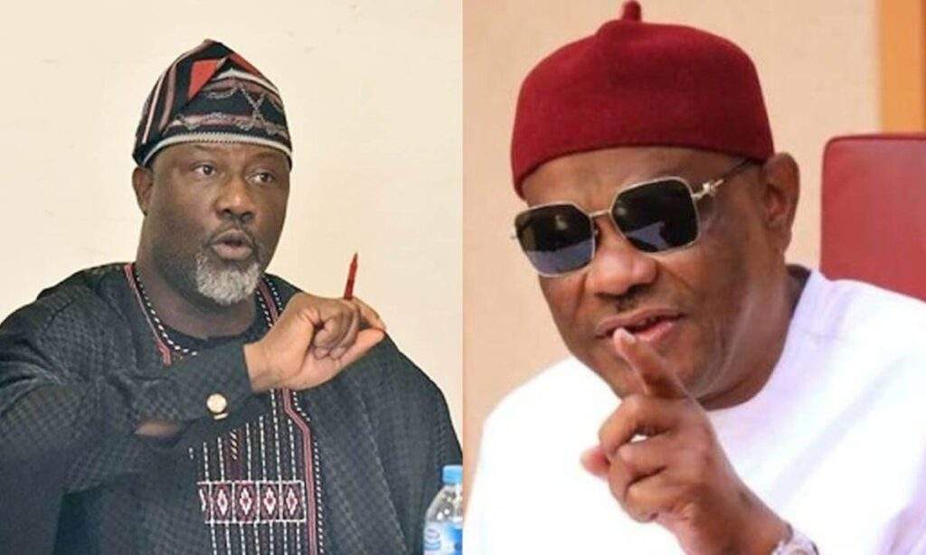 44488 wike vs dino melaye what to expect soon atikus camp replies rivers gov