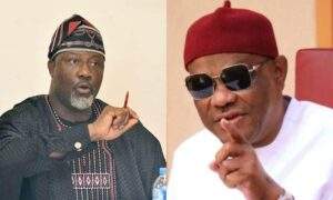 44488 wike vs dino melaye what to expect soon atikus camp replies rivers gov