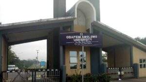 44649 oau protesters shut down student union building over colleagues death